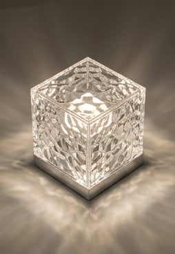Wave Lamp, Wave Light Cube, Aurora Glow Lamp Crystal Night Light, Romantic Lamp for Room Decor, LED Wave Lights, Room Decor for Kids
