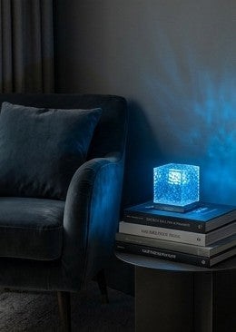 Wave Lamp, Wave Light Cube, Aurora Glow Lamp Crystal Night Light, Romantic Lamp for Room Decor, LED Wave Lights, Room Decor for Kids